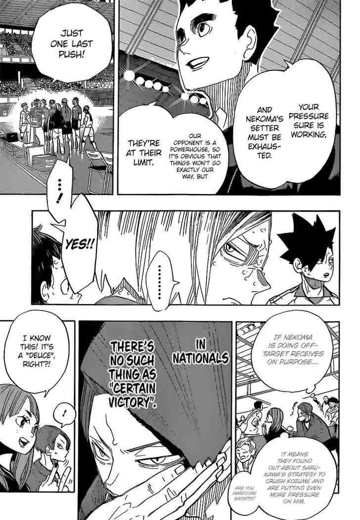 Haikyu!! Chapter 268 page 7