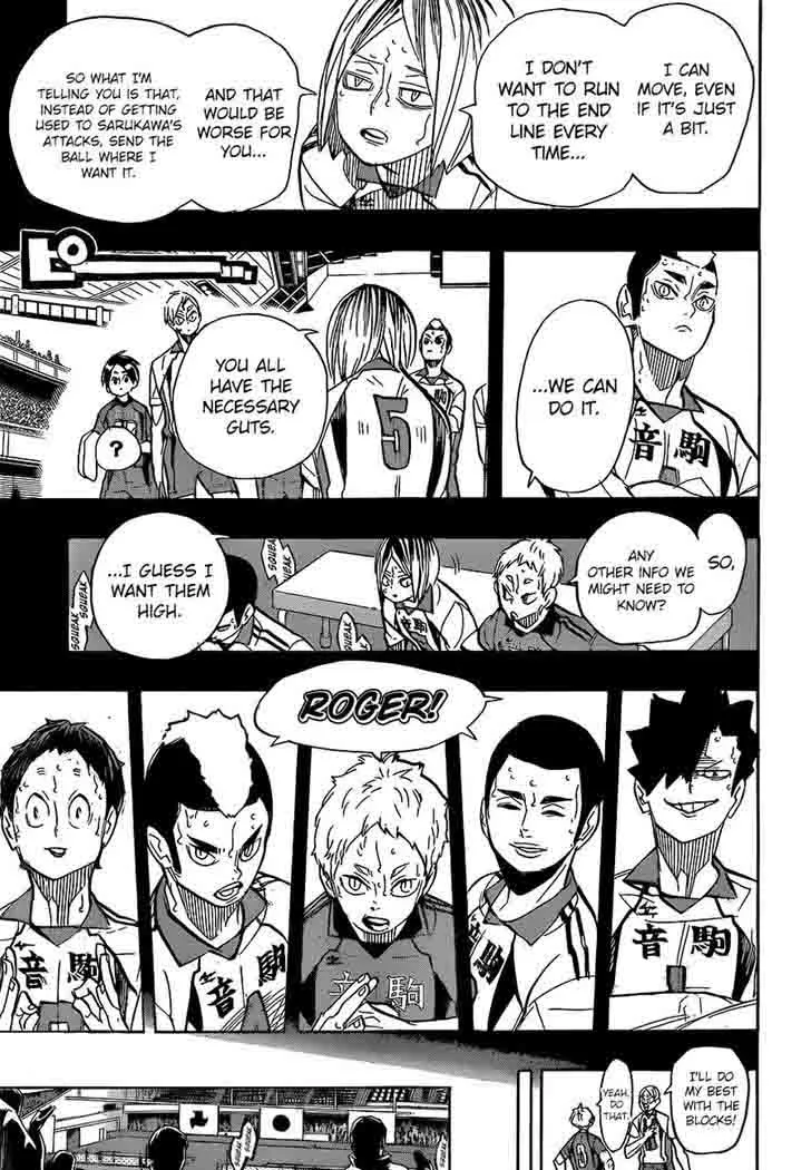 Haikyu!! Chapter 268 page 3