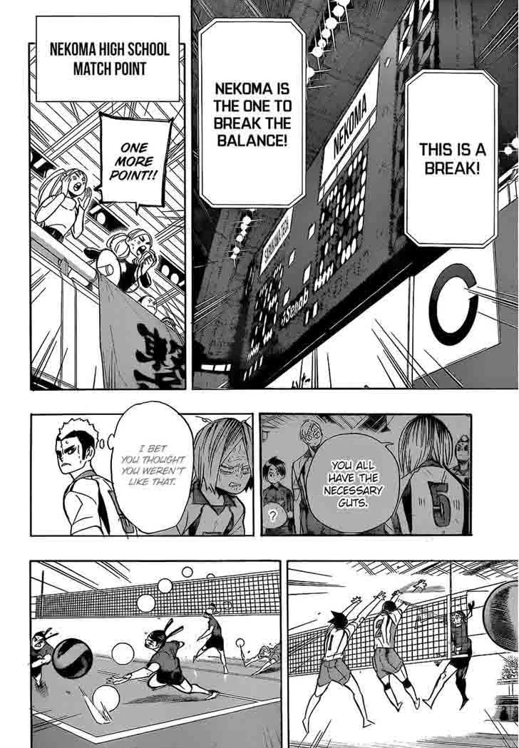 Haikyu!! Chapter 268 page 14
