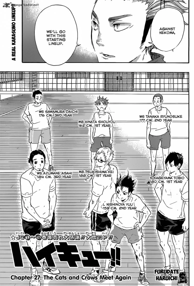Haikyu!! Chapter 27 page 2