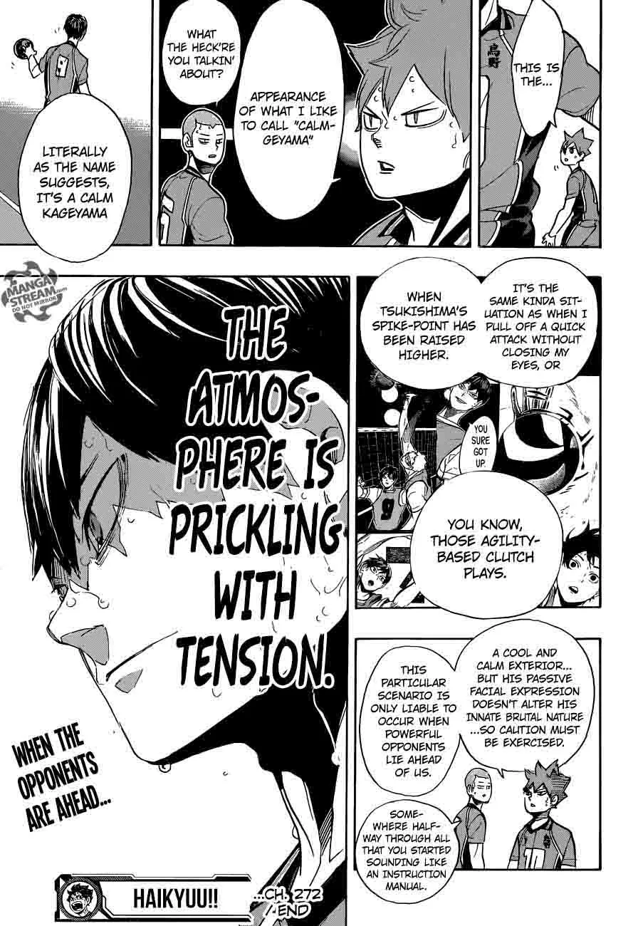 Haikyu!! Chapter 272 page 18