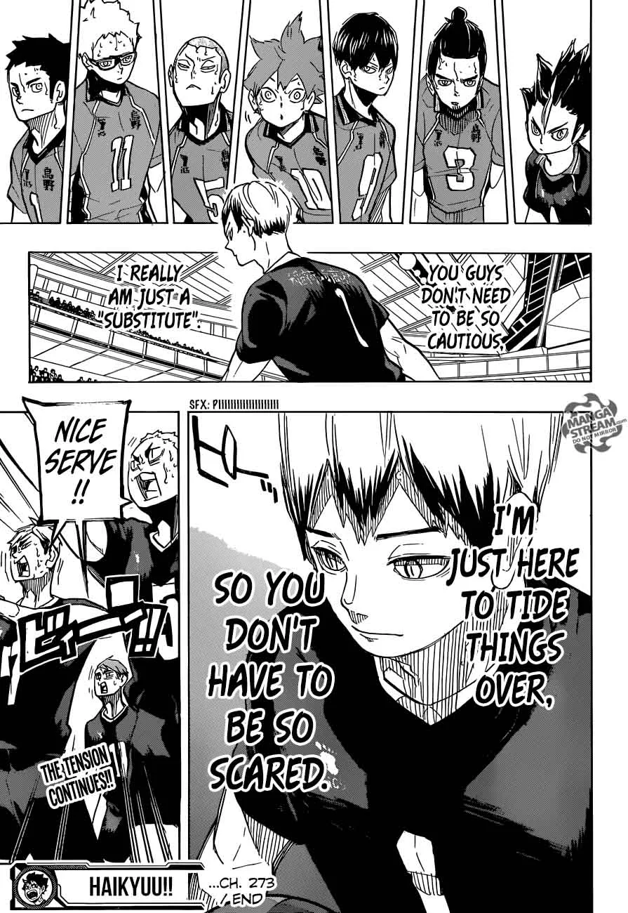 Haikyu!! Chapter 273 page 18