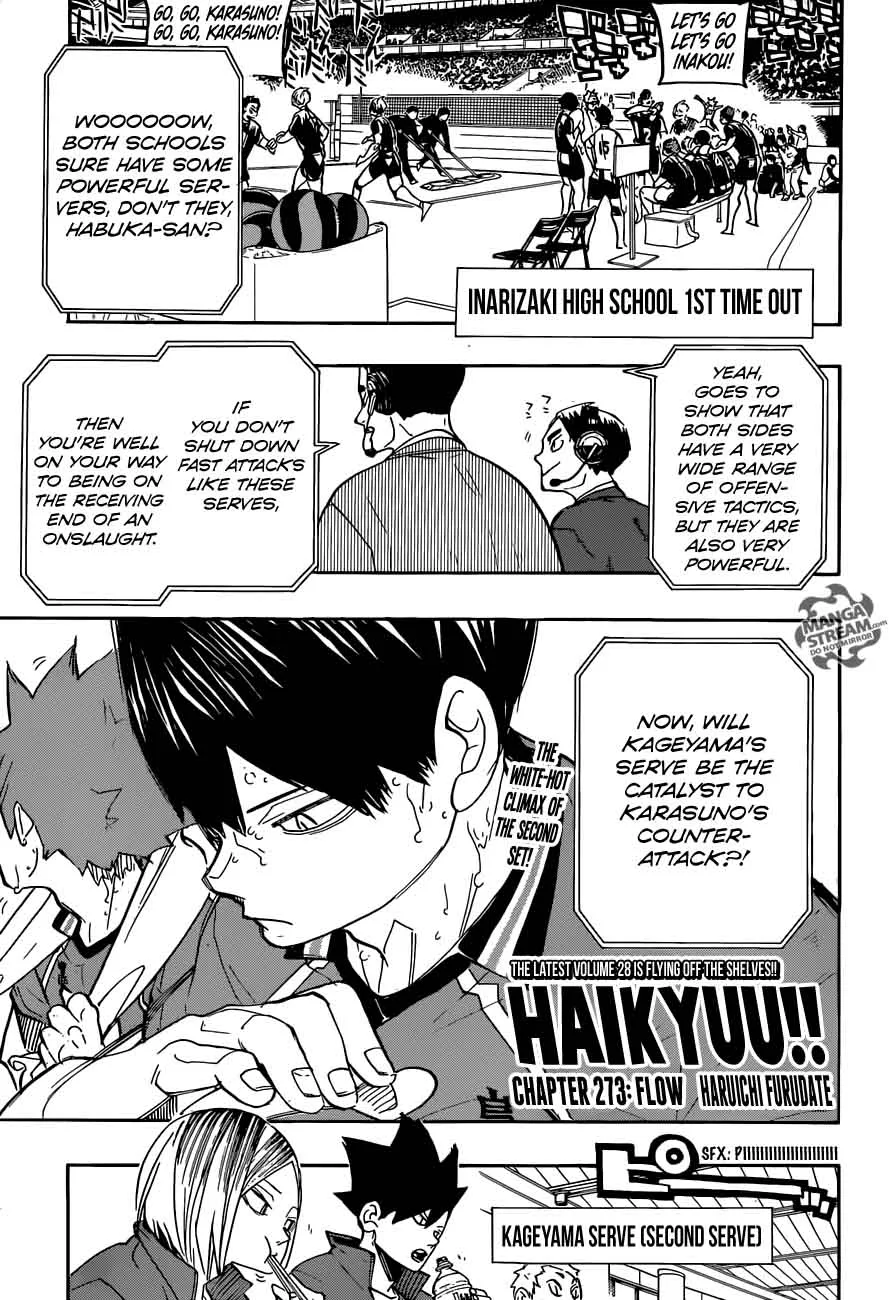 Haikyu!! Chapter 273 page 1