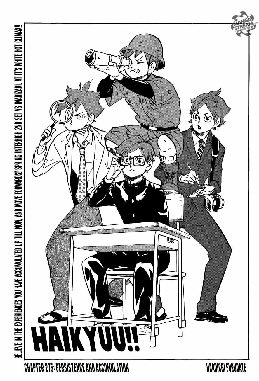 Haikyu!! Chapter 275 page 1