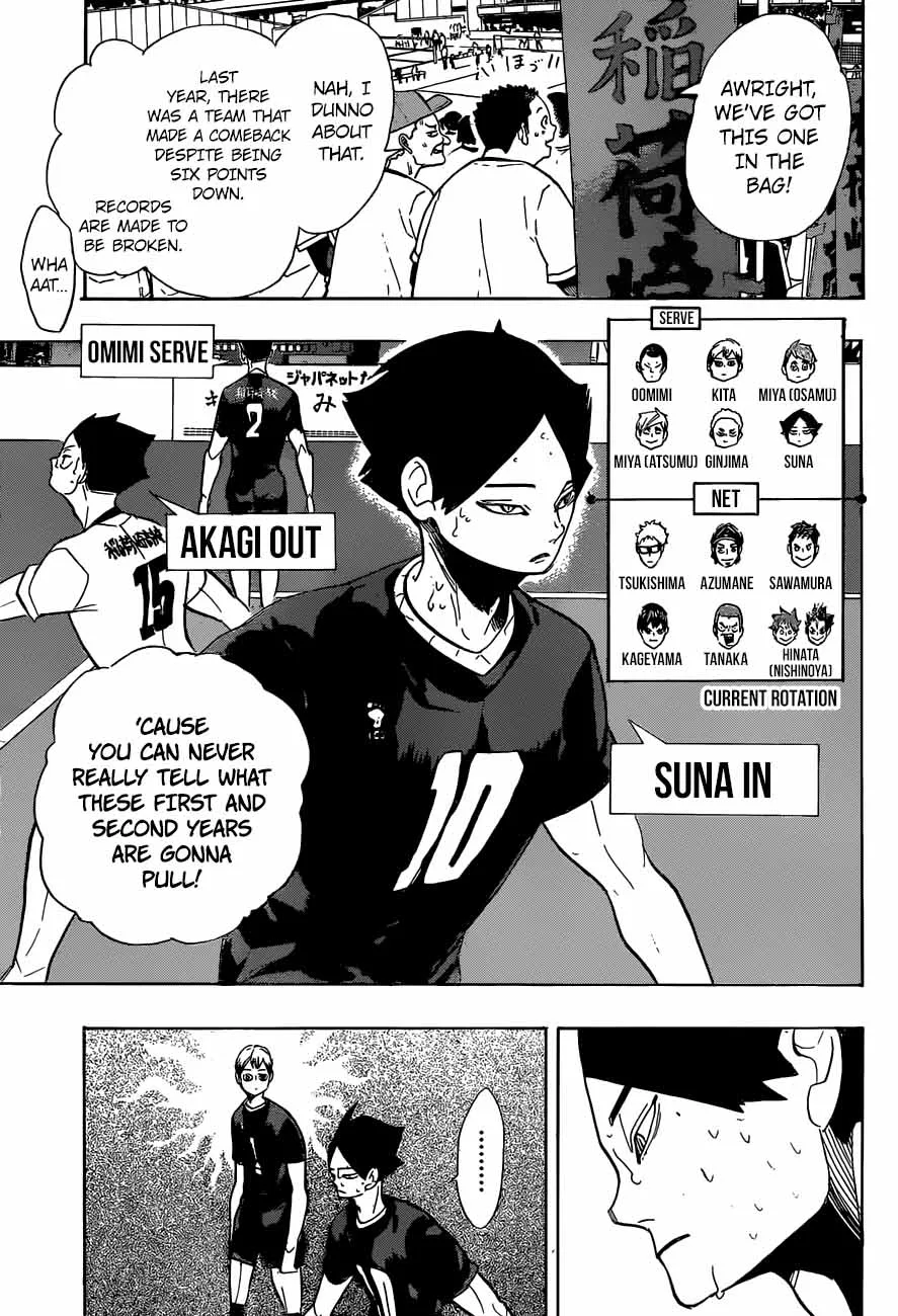 Haikyu!! Chapter 275 page 3