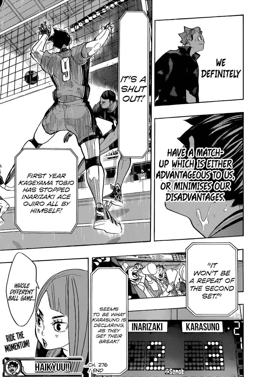 Haikyu!! Chapter 276 page 19
