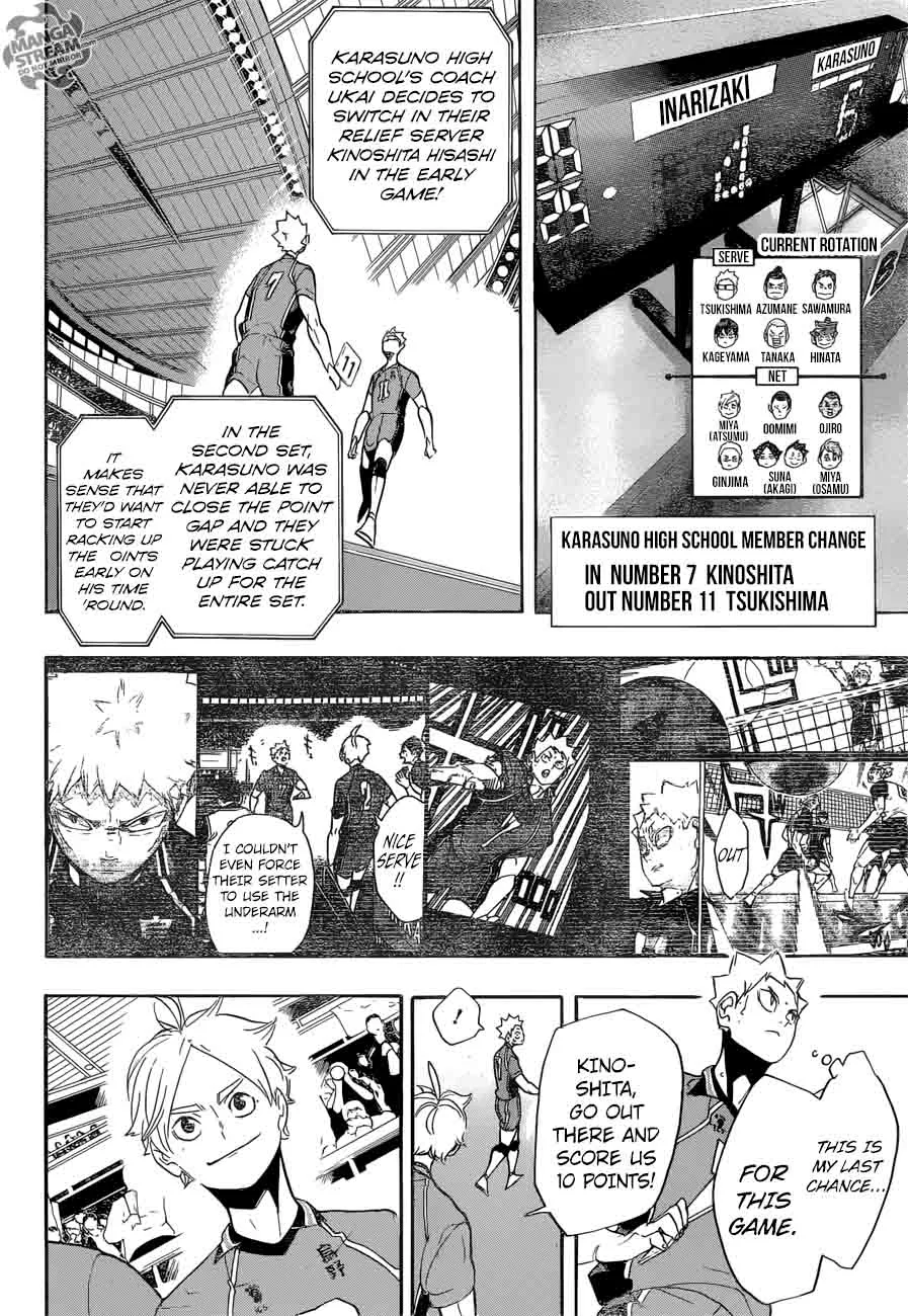 Haikyu!! Chapter 277 page 12