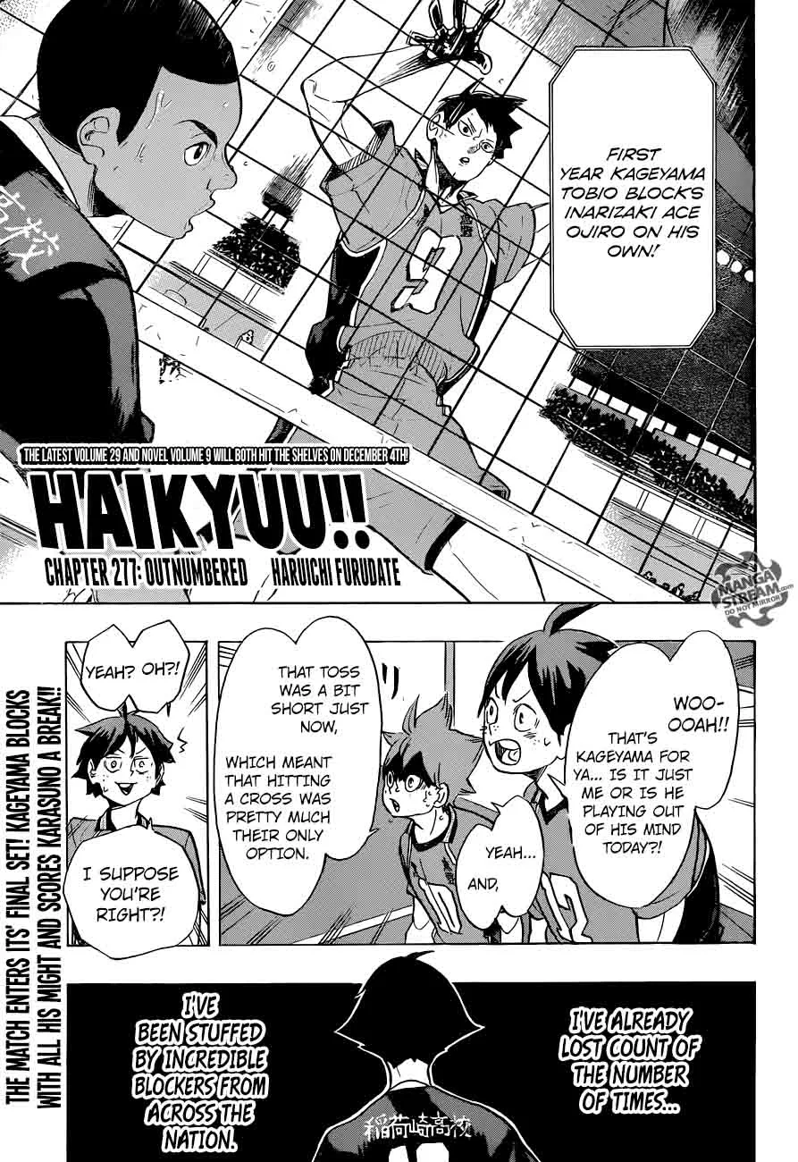Haikyu!! Chapter 277 page 1