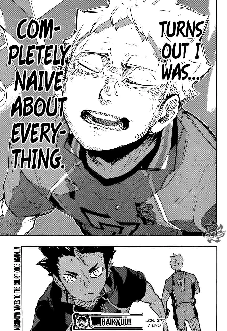 Haikyu!! Chapter 277 page 19
