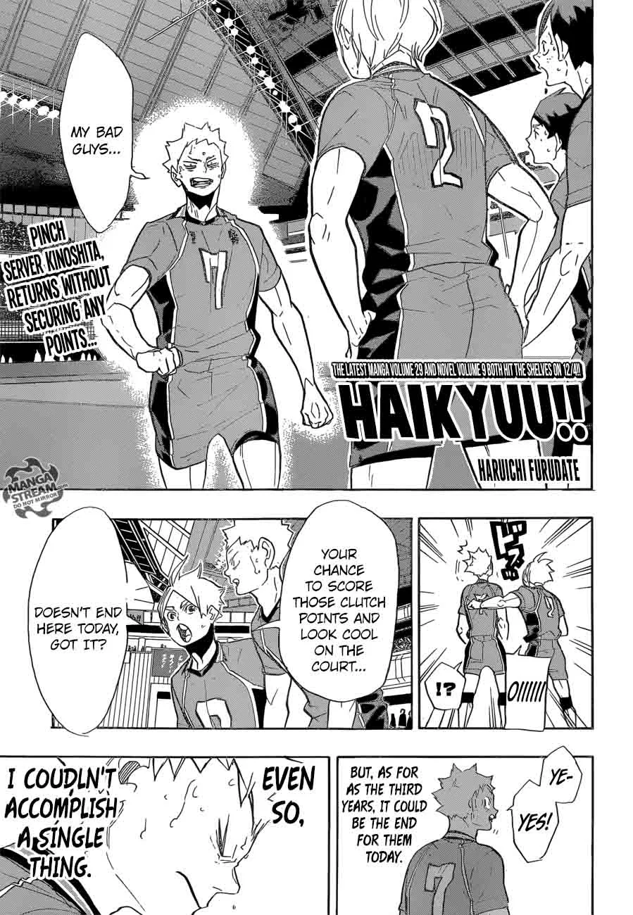 Haikyu!! Chapter 278 page 1