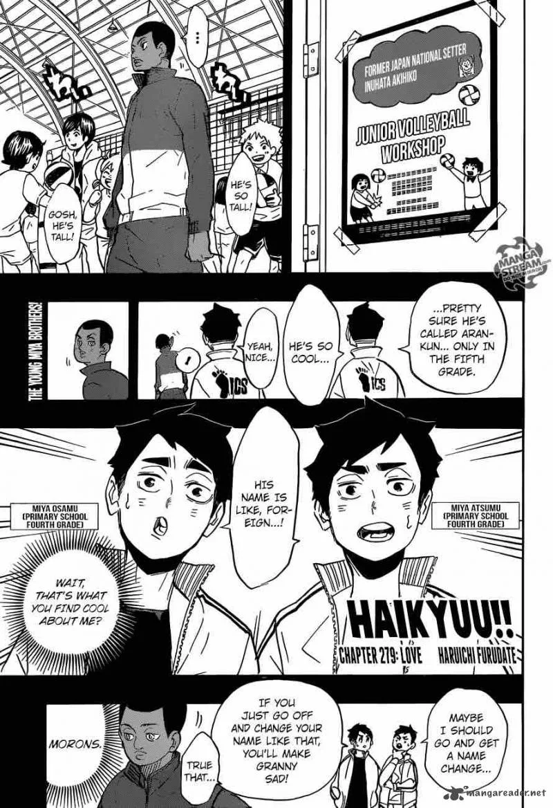 Haikyu!! Chapter 279 page 1