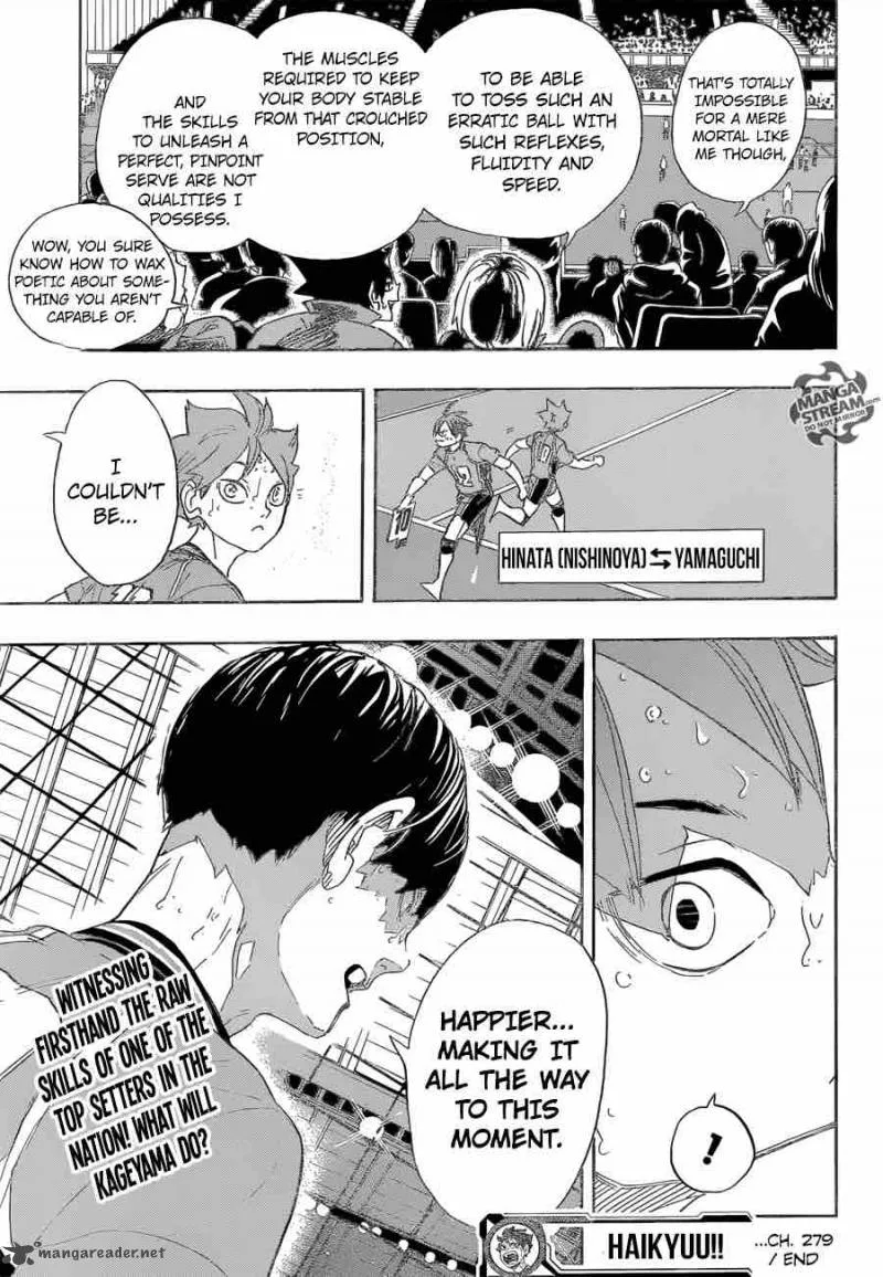 Haikyu!! Chapter 279 page 18