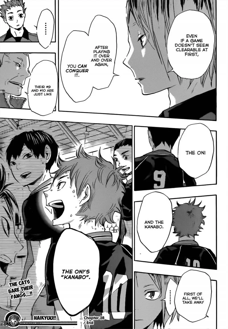 Haikyu!! Chapter 28 page 20