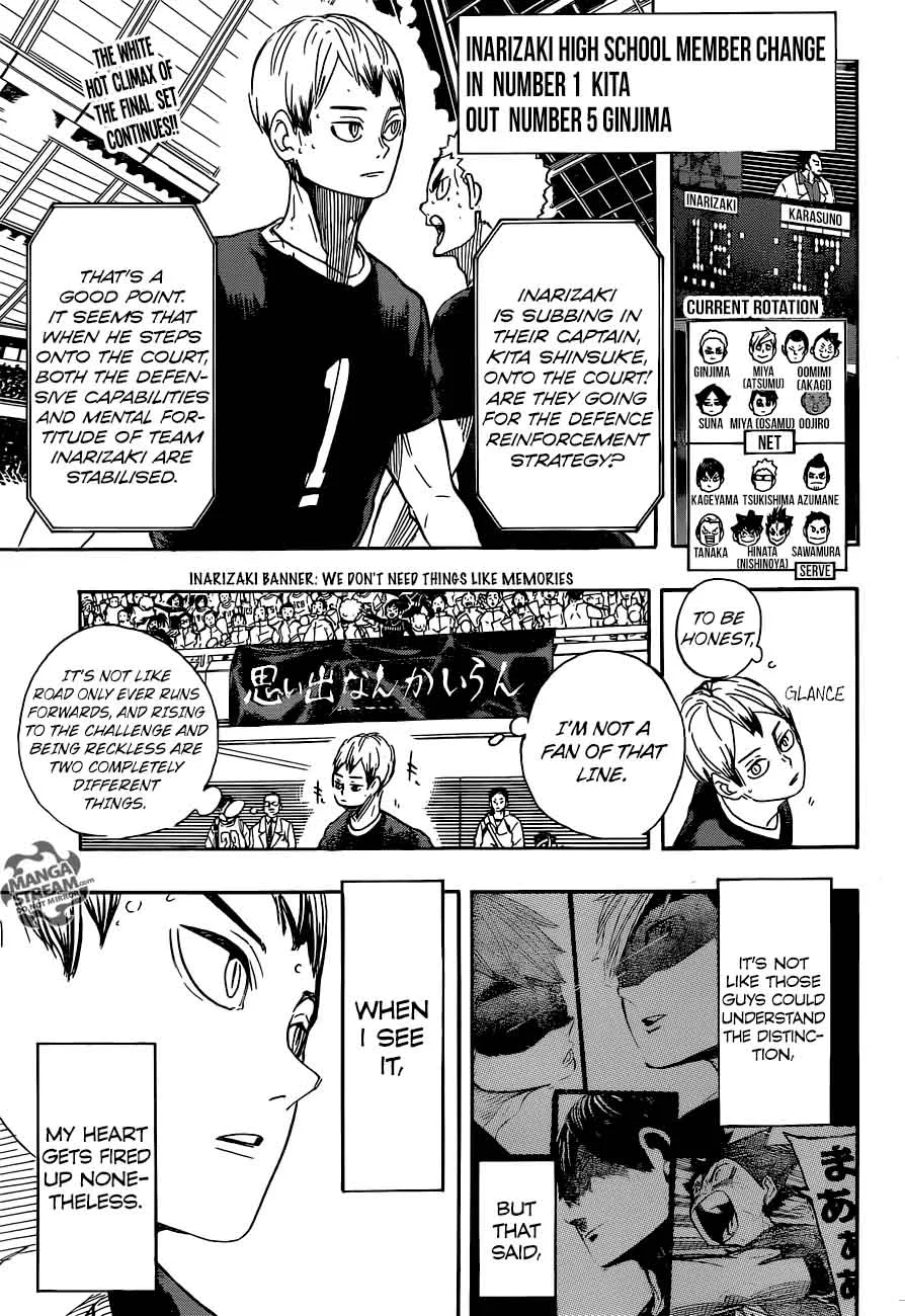 Haikyu!! Chapter 283 page 1