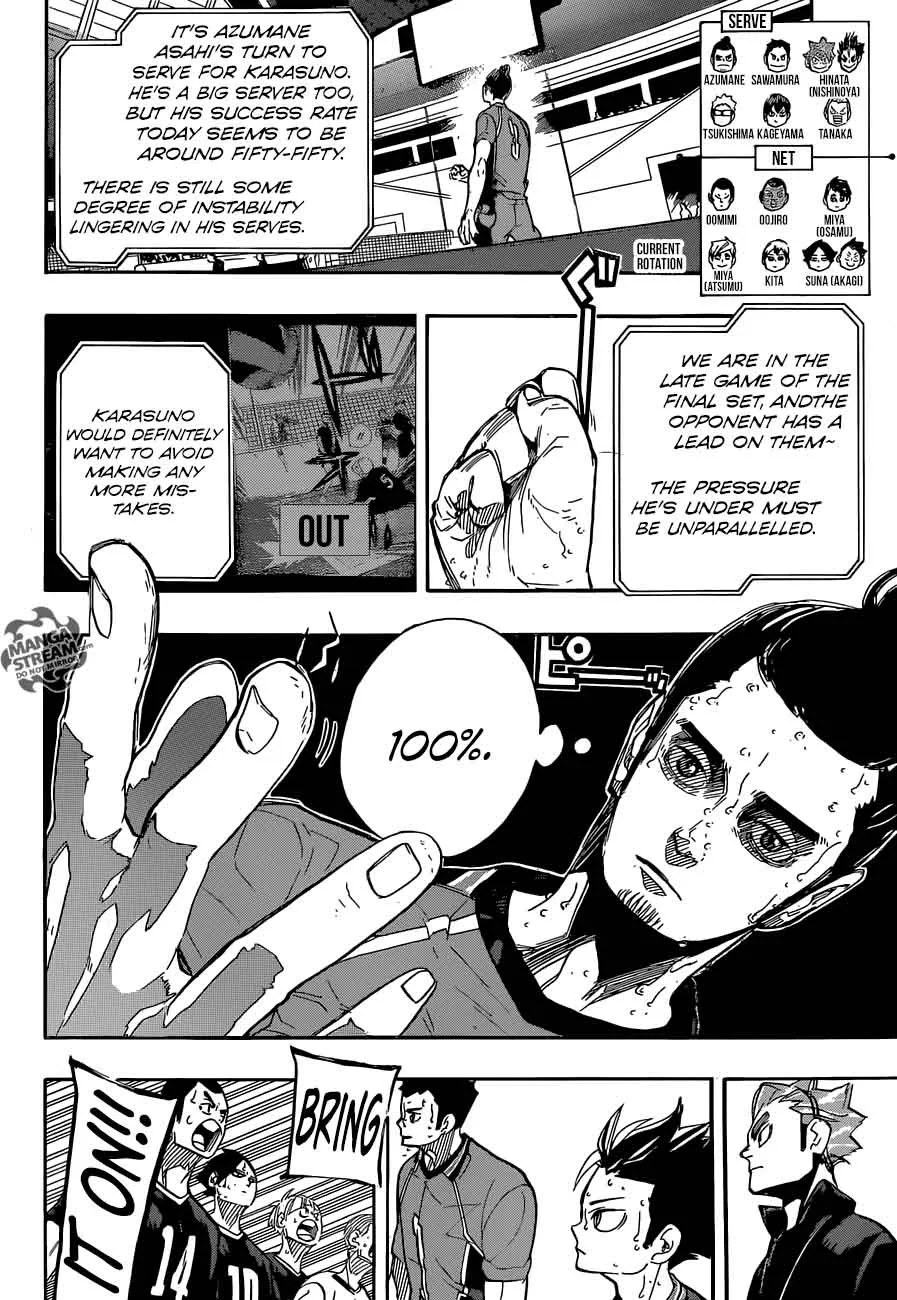 Haikyu!! Chapter 283 page 8