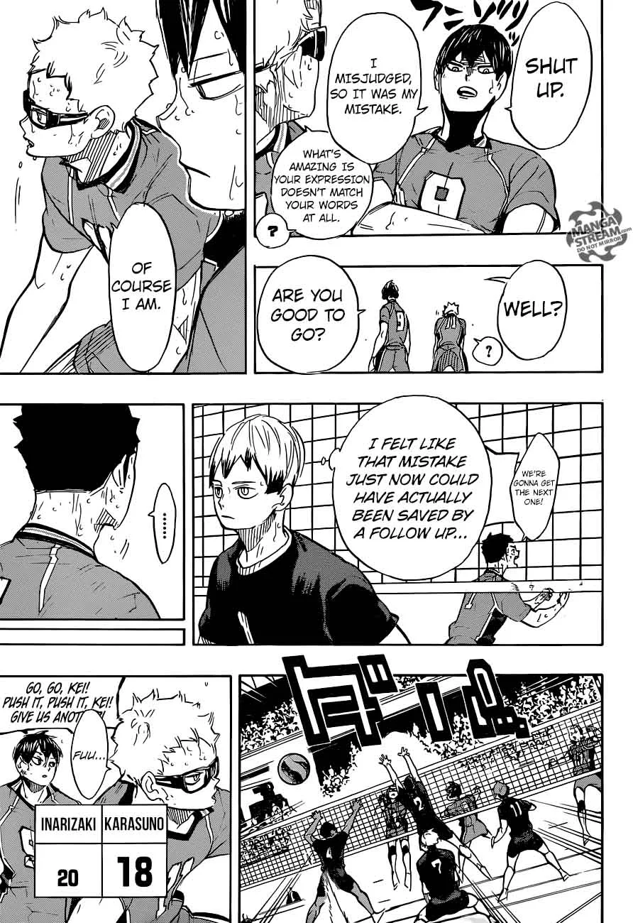 Haikyu!! Chapter 283 page 7