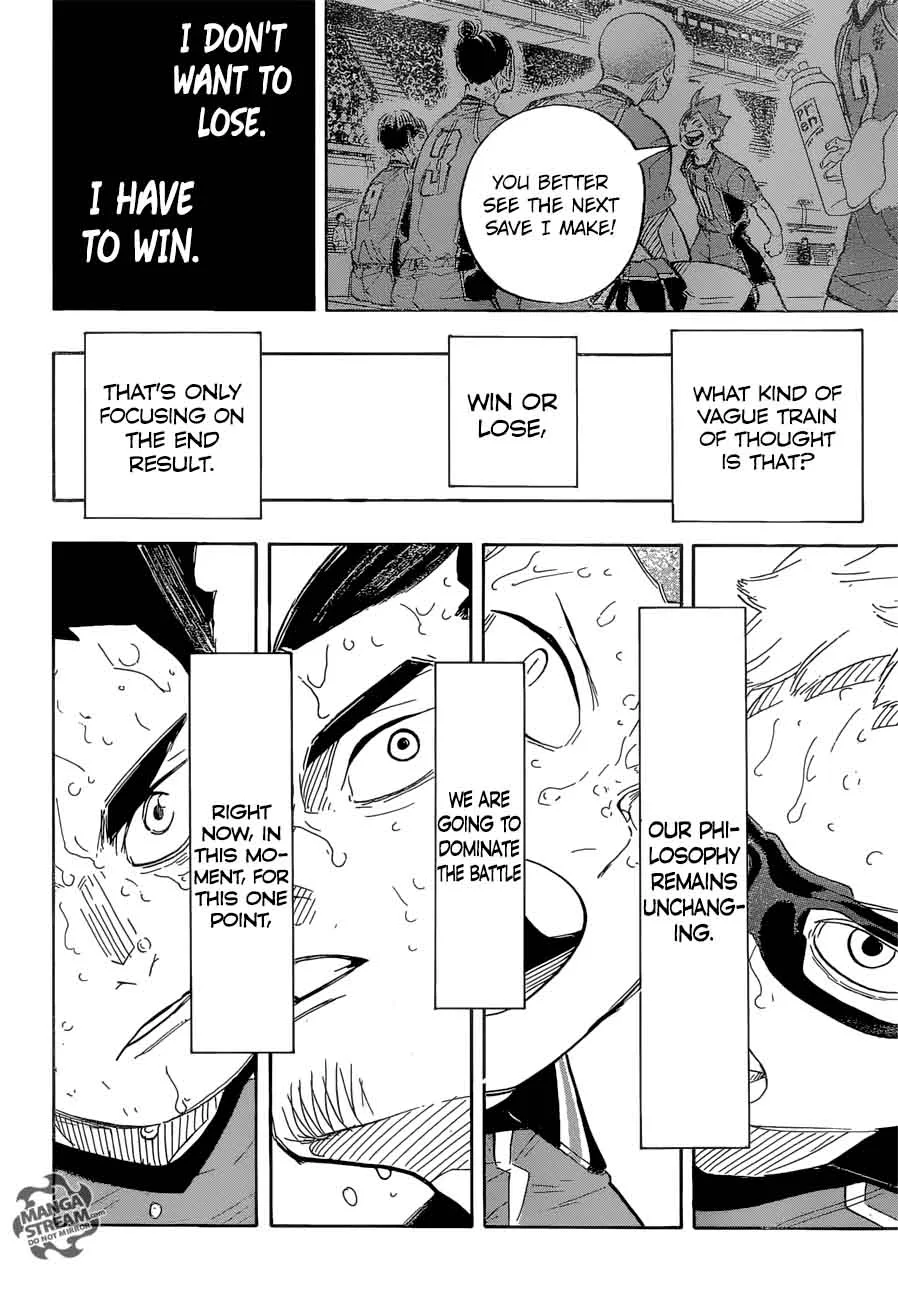 Haikyu!! Chapter 283 page 16
