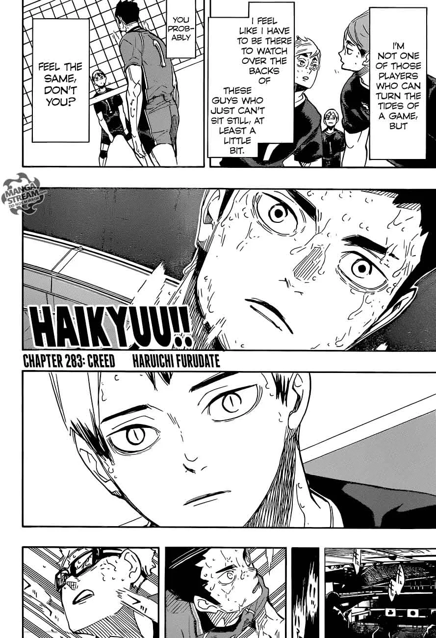 Haikyu!! Chapter 283 page 2