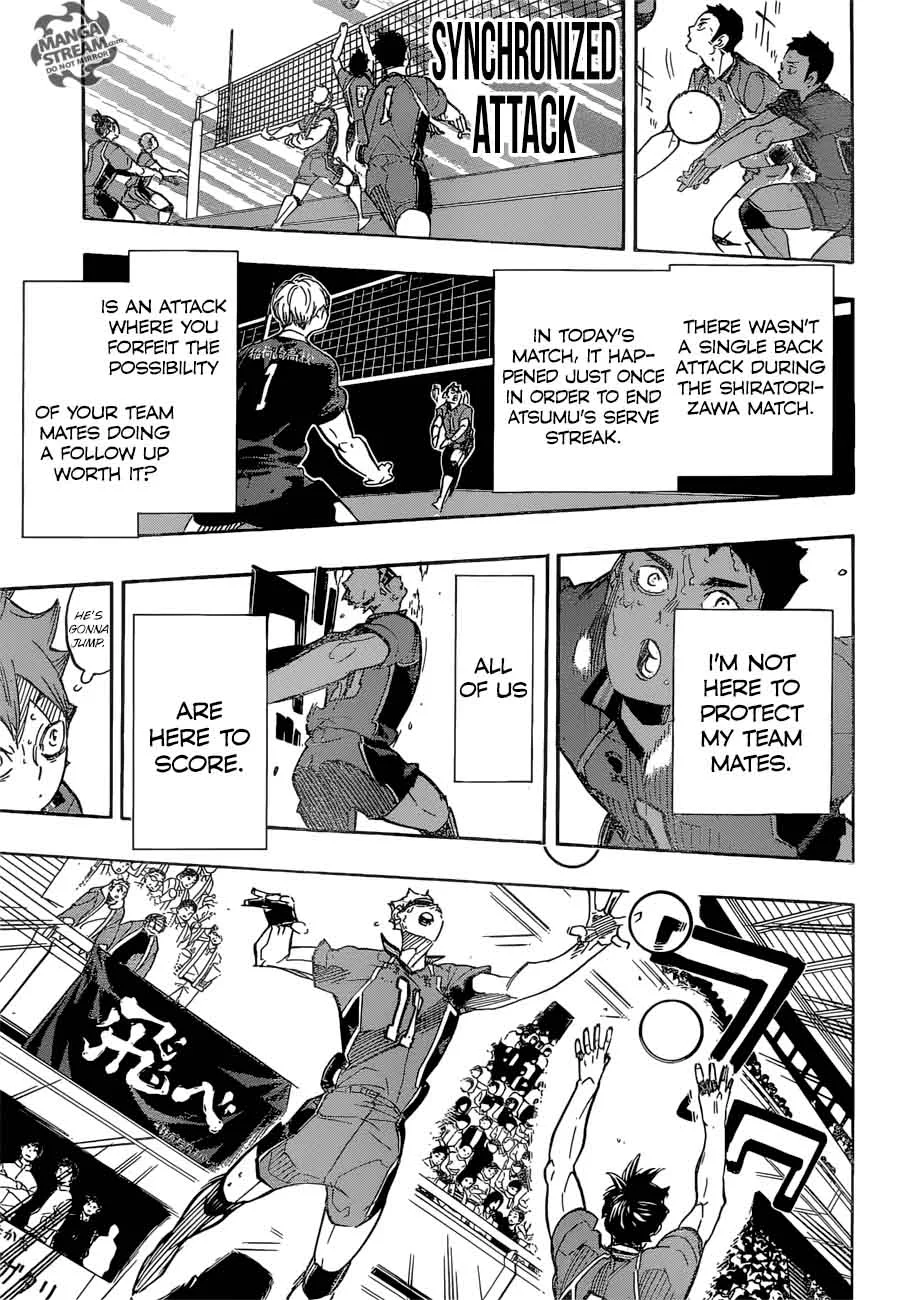 Haikyu!! Chapter 283 page 17