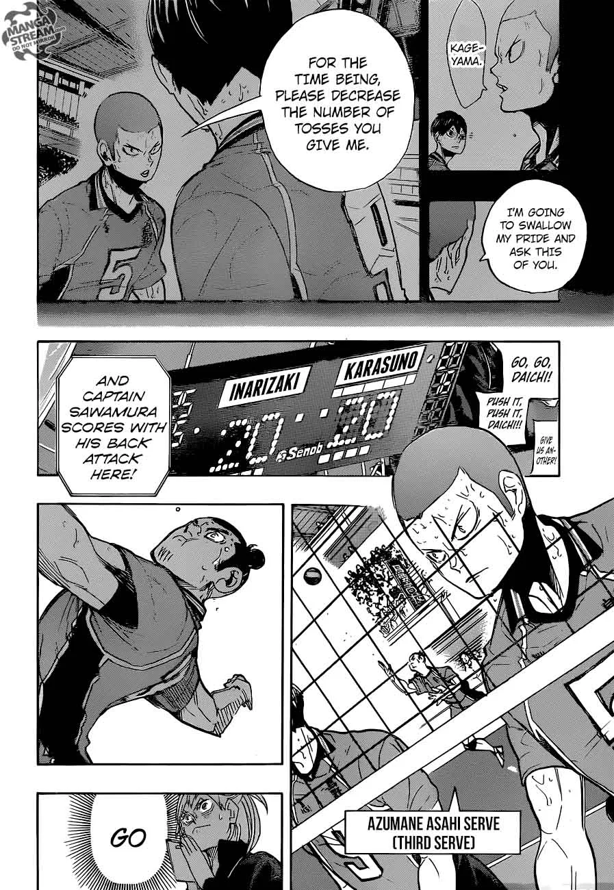 Haikyu!! Chapter 284 page 2