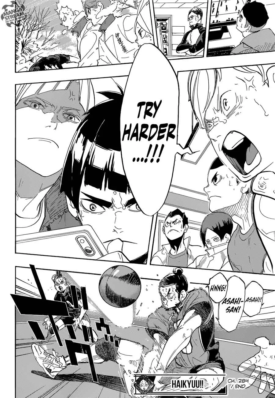 Haikyu!! Chapter 284 page 16