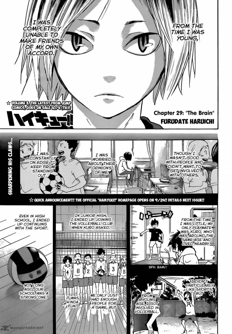 Haikyu!! Chapter 29 page 3