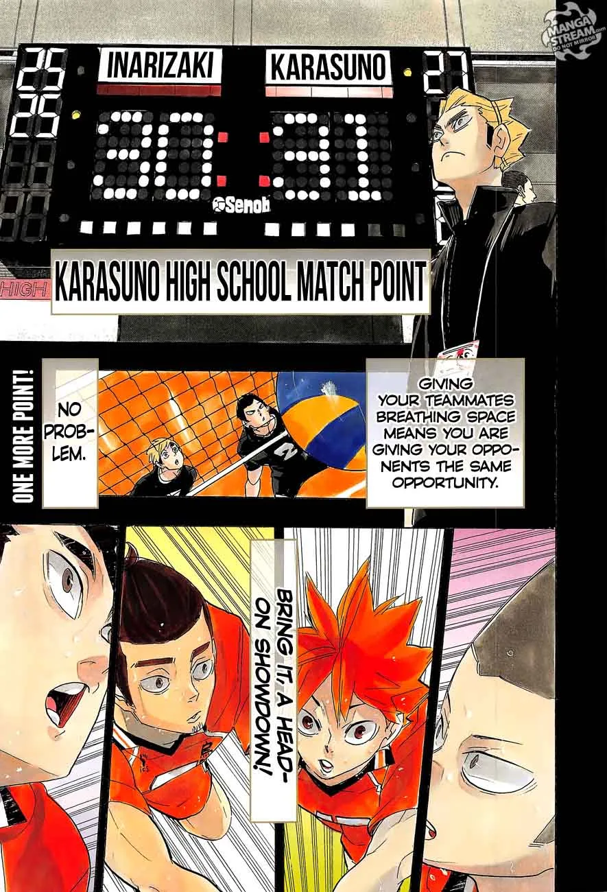 Haikyu!! Chapter 290 page 2