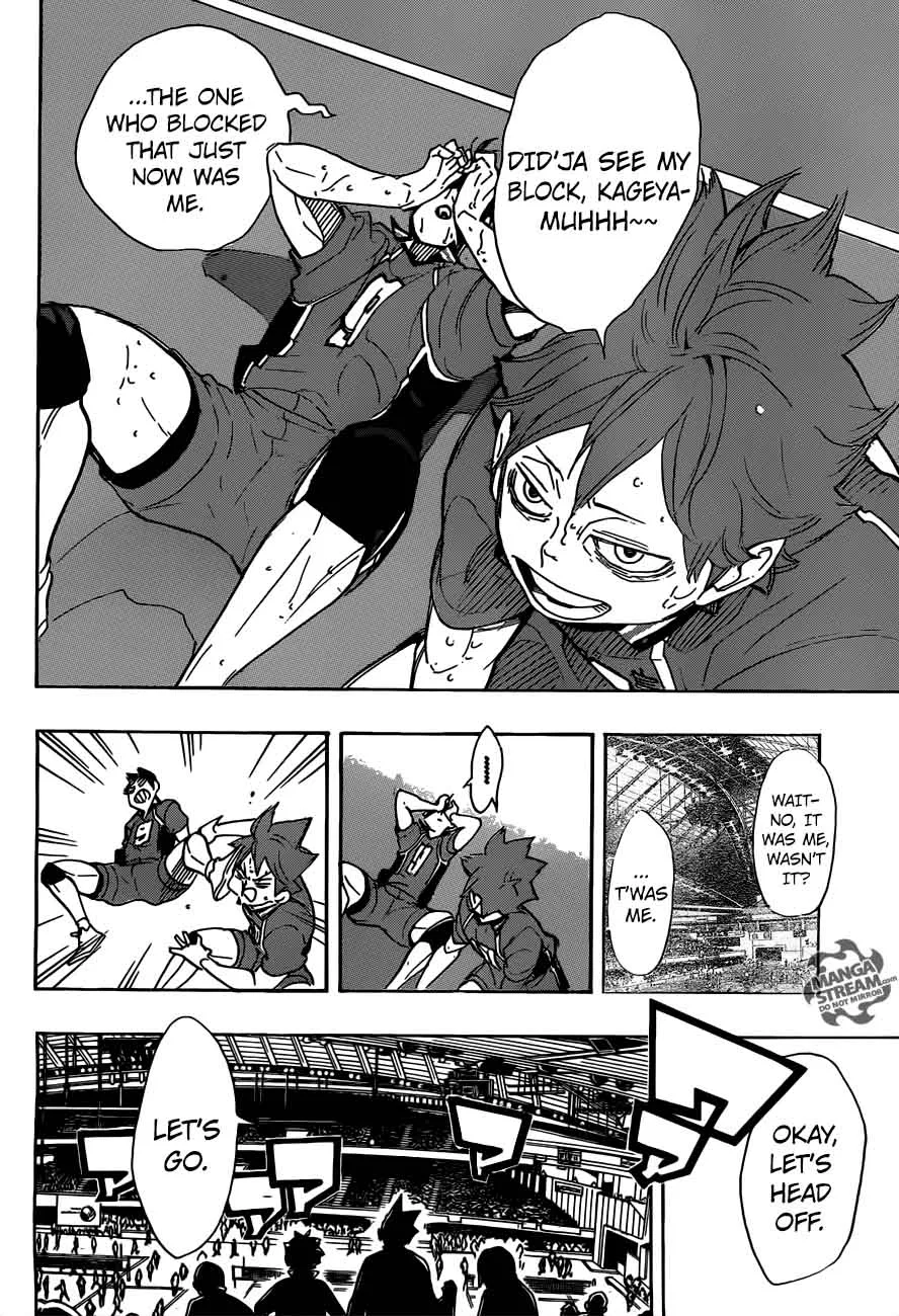 Haikyu!! Chapter 291 page 3