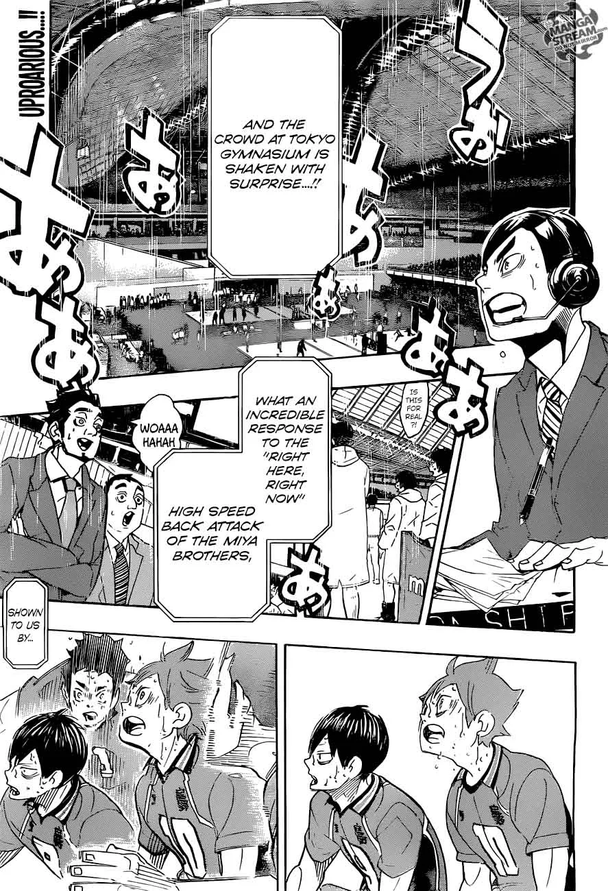 Haikyu!! Chapter 291 page 1