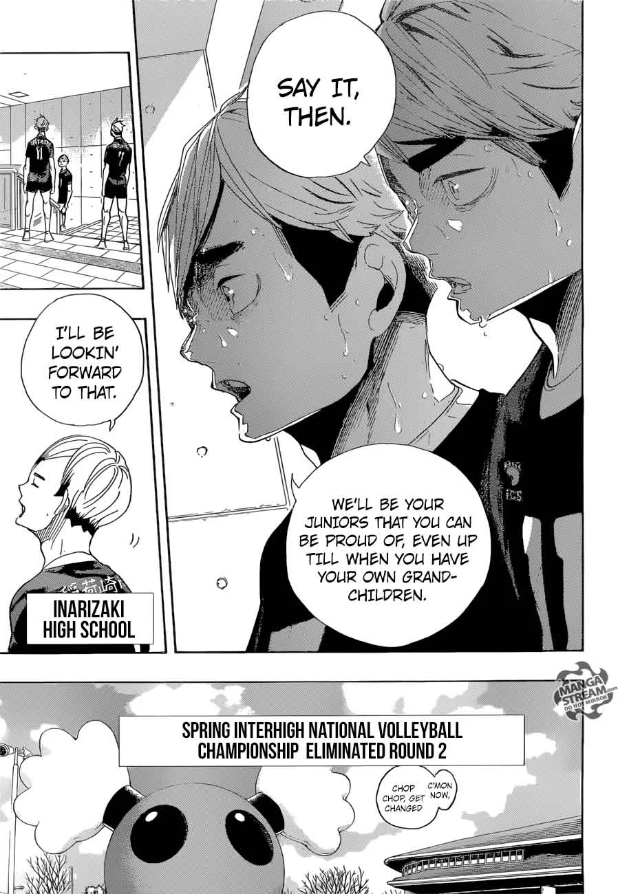 Haikyu!! Chapter 291 page 16