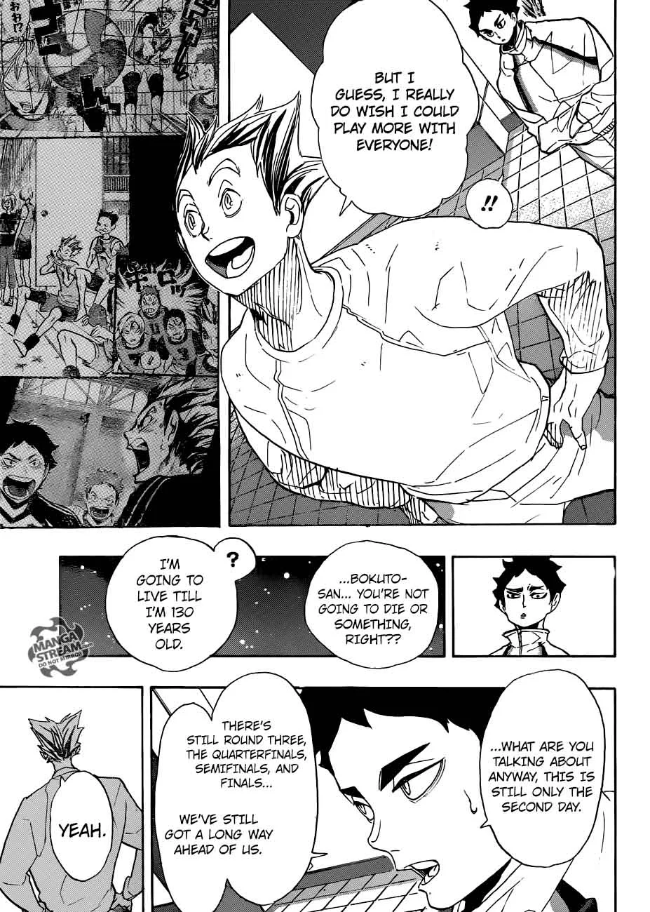 Haikyu!! Chapter 292 page 8