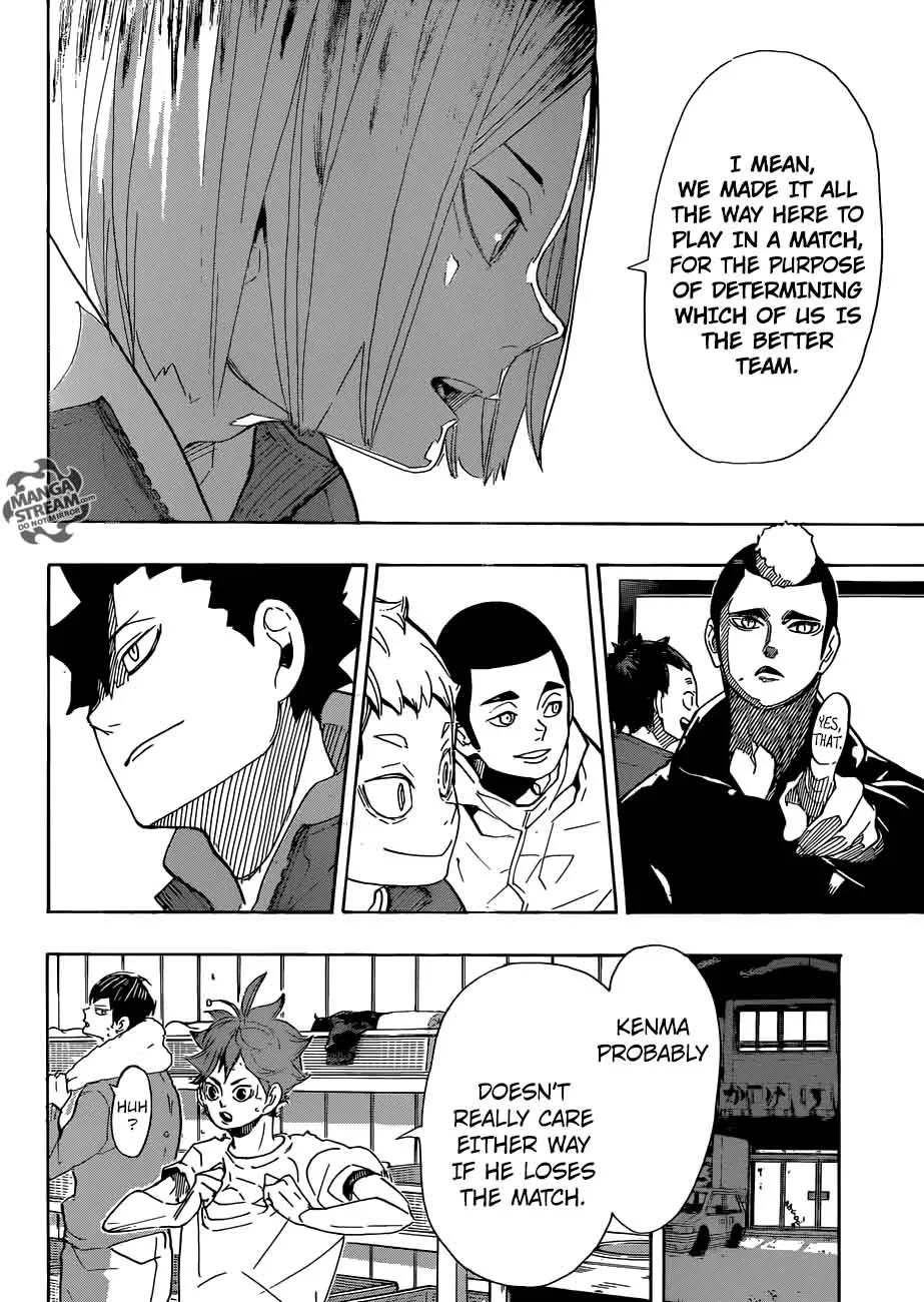 Haikyu!! Chapter 292 page 15