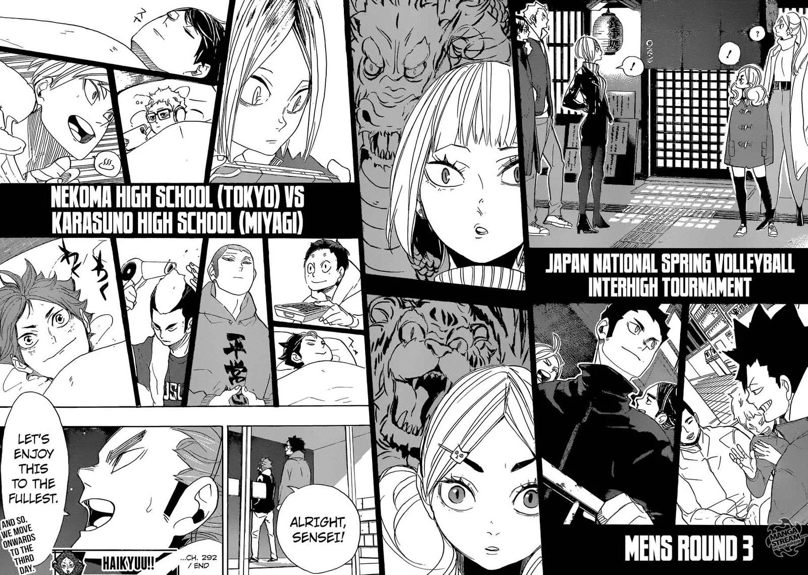Haikyu!! Chapter 292 page 17