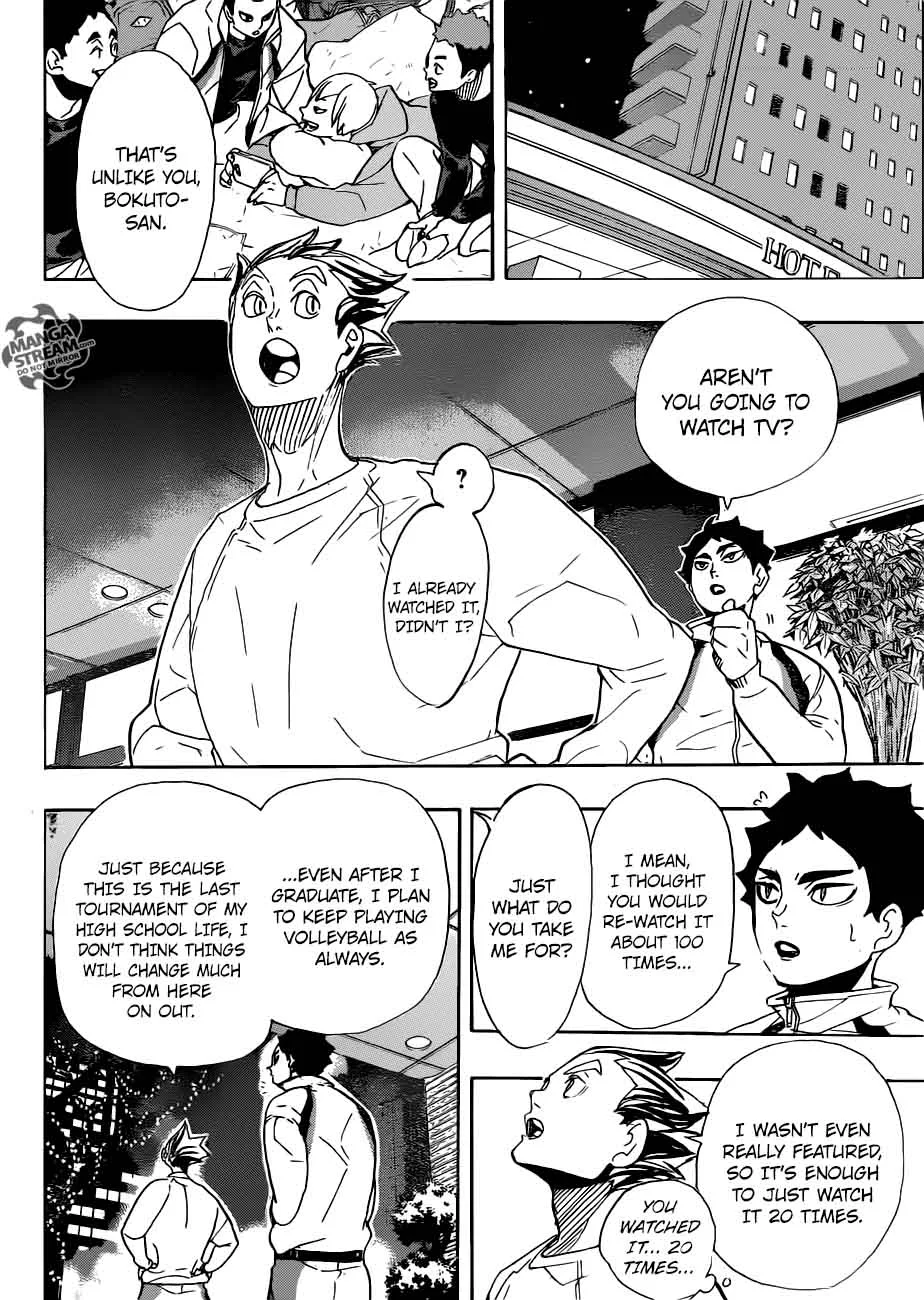 Haikyu!! Chapter 292 page 7
