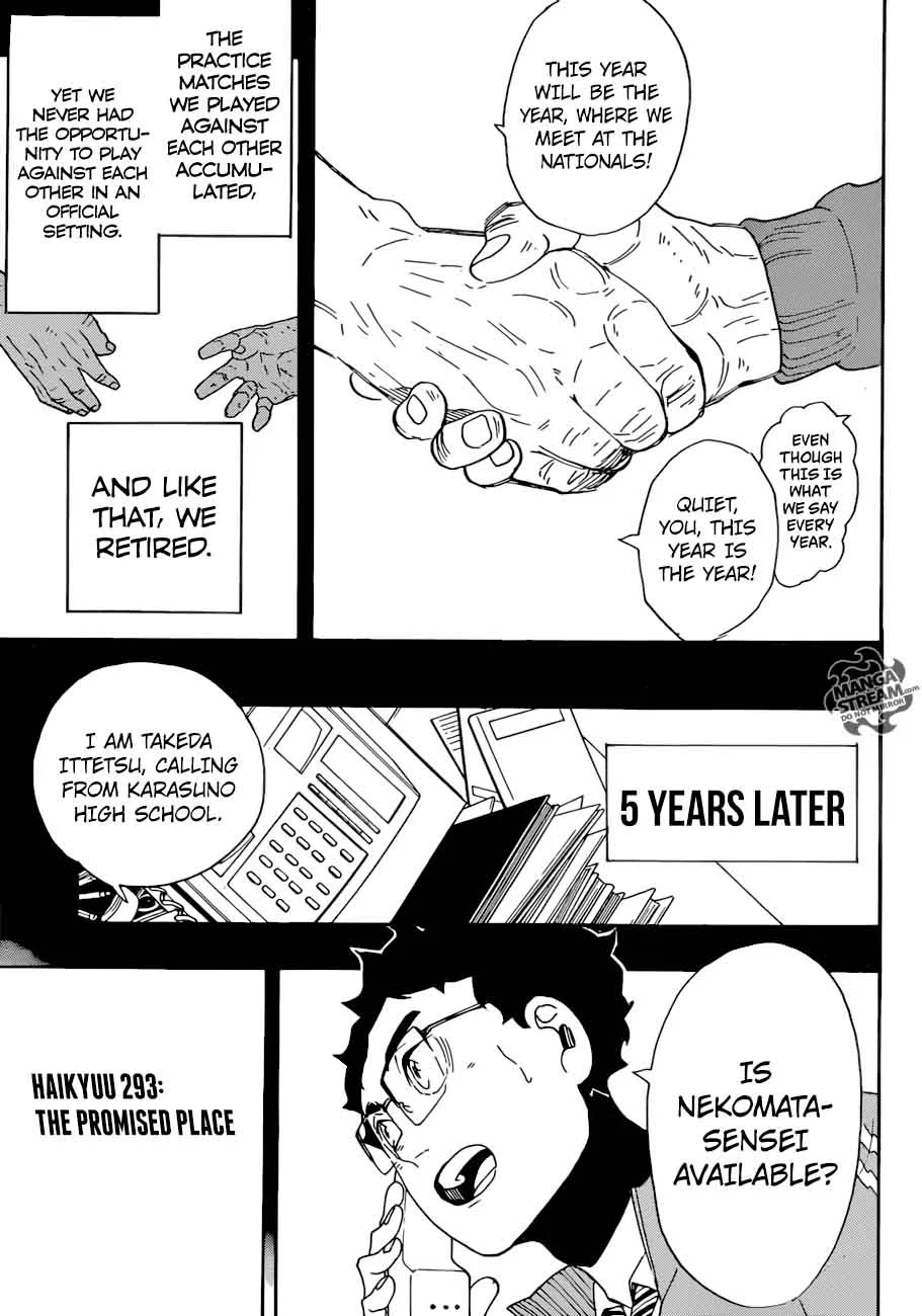 Haikyu!! Chapter 293 page 7