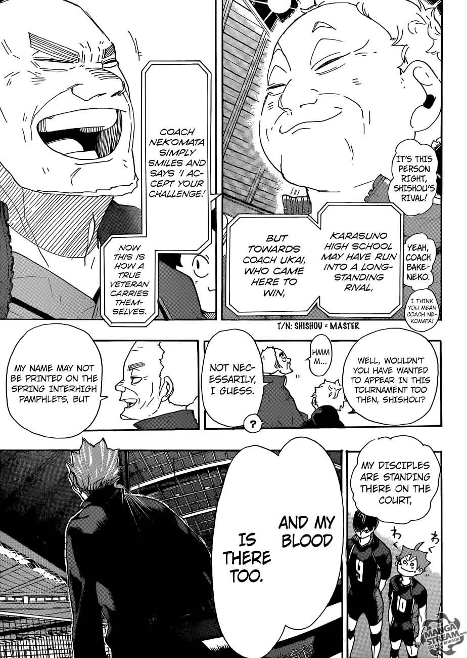 Haikyu!! Chapter 293 page 14