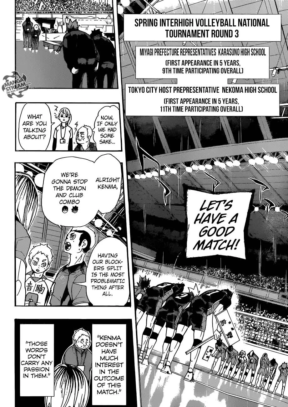 Haikyu!! Chapter 293 page 16