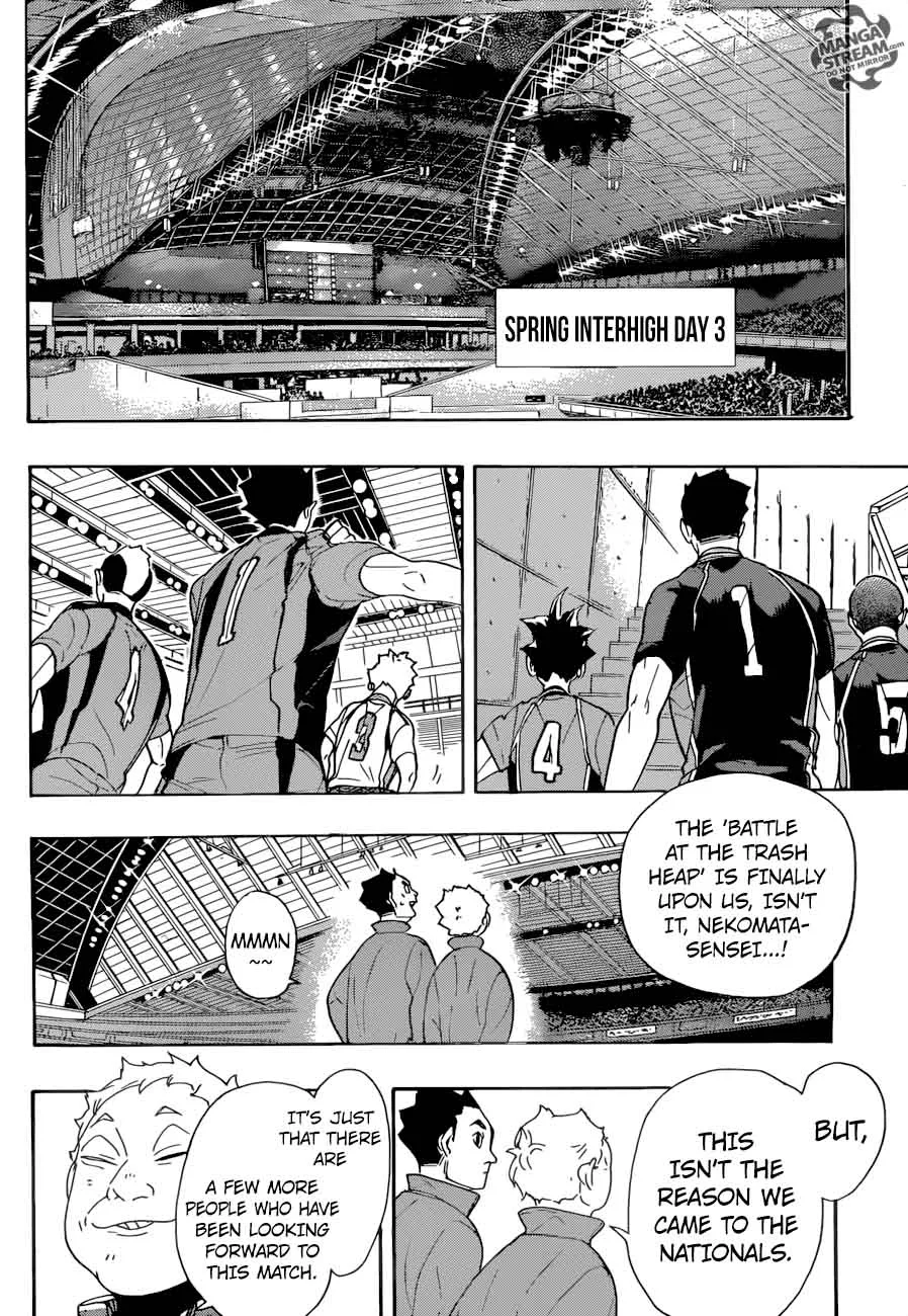 Haikyu!! Chapter 293 page 8