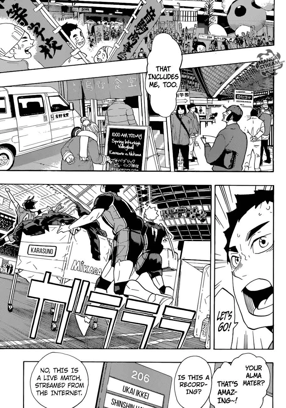 Haikyu!! Chapter 293 page 9