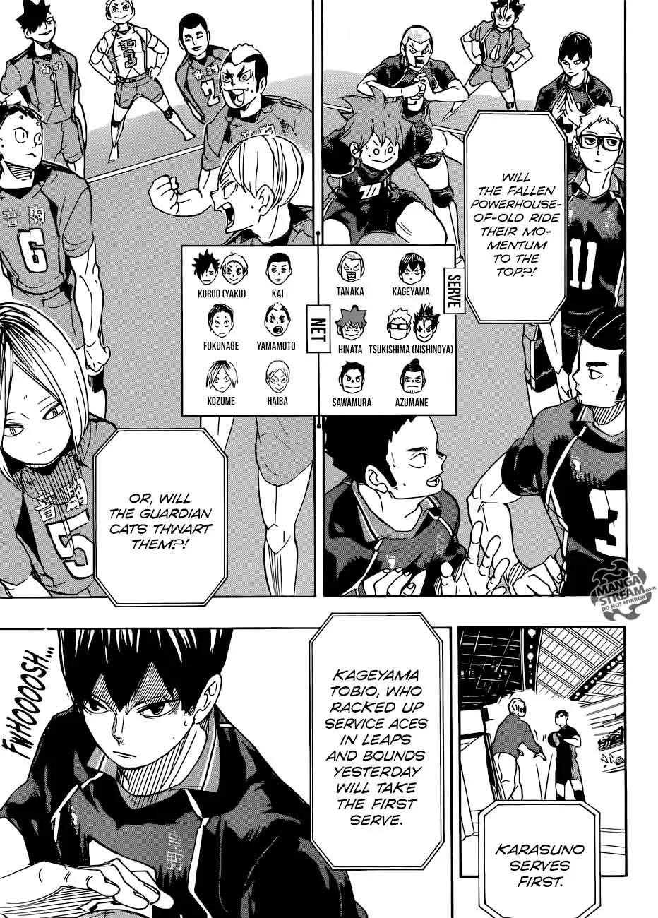 Haikyu!! Chapter 294 page 6