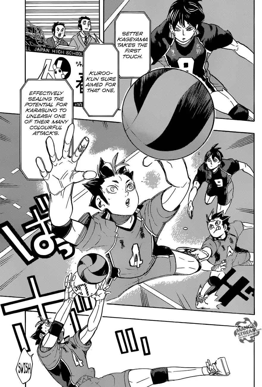 Haikyu!! Chapter 295 page 13