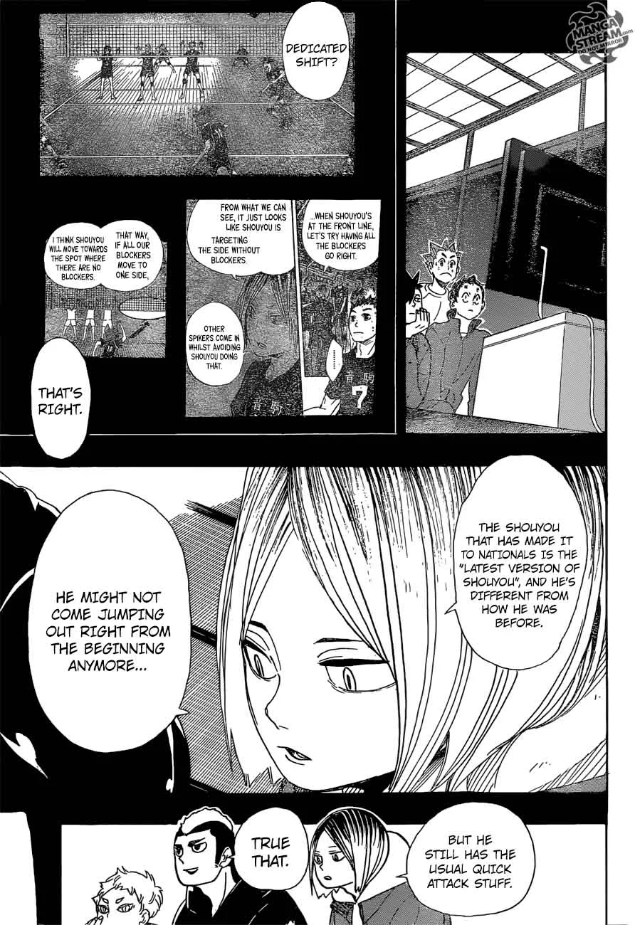 Haikyu!! Chapter 295 page 9