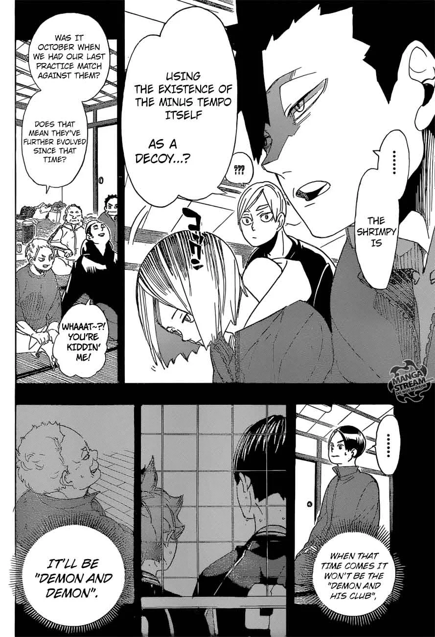 Haikyu!! Chapter 295 page 10
