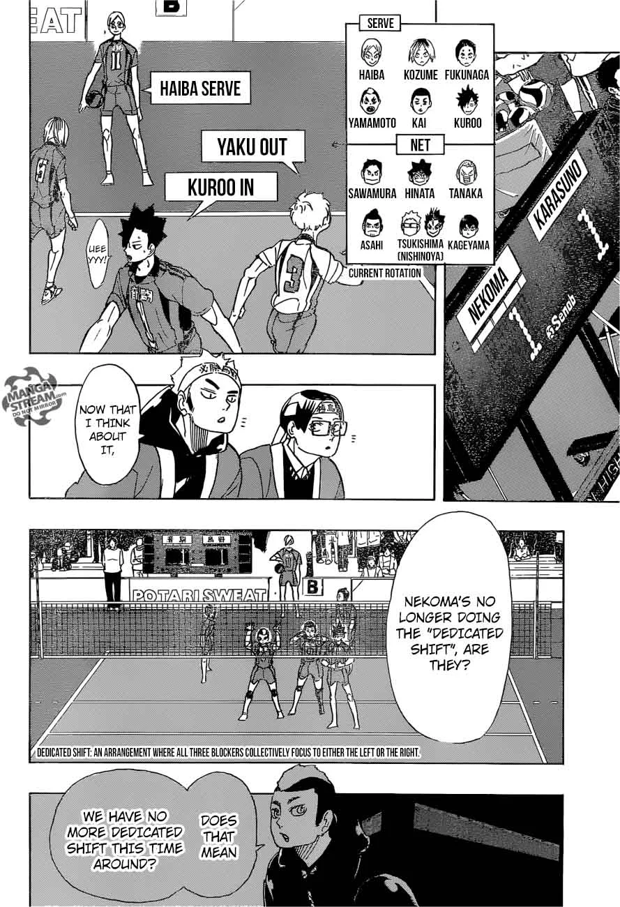 Haikyu!! Chapter 295 page 8