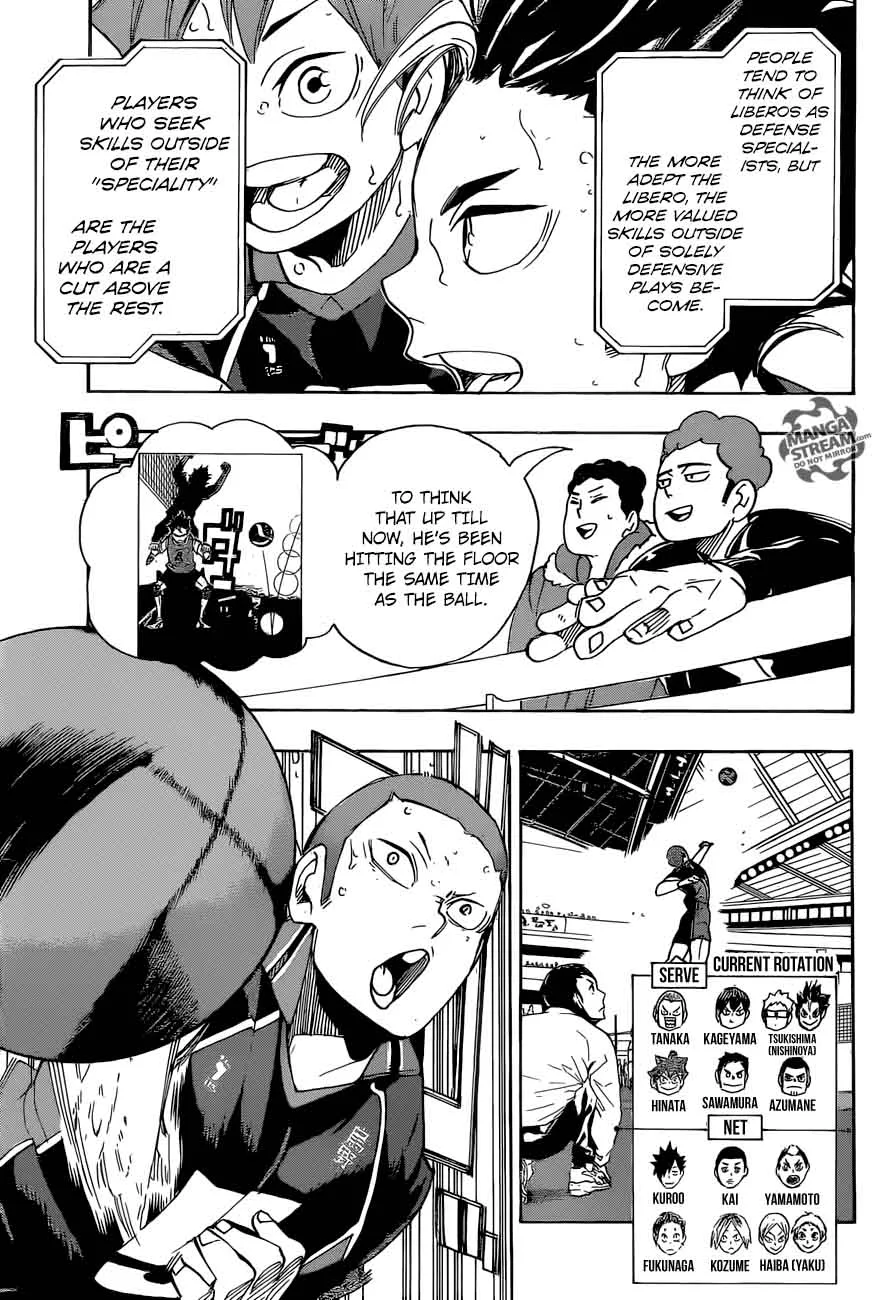 Haikyu!! Chapter 296 page 3