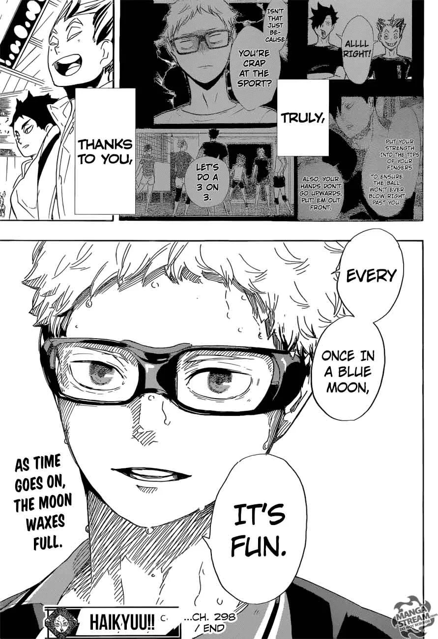 Haikyu!! Chapter 298 page 16