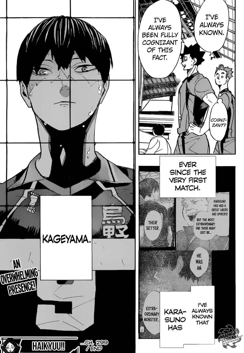 Haikyu!! Chapter 299 page 17