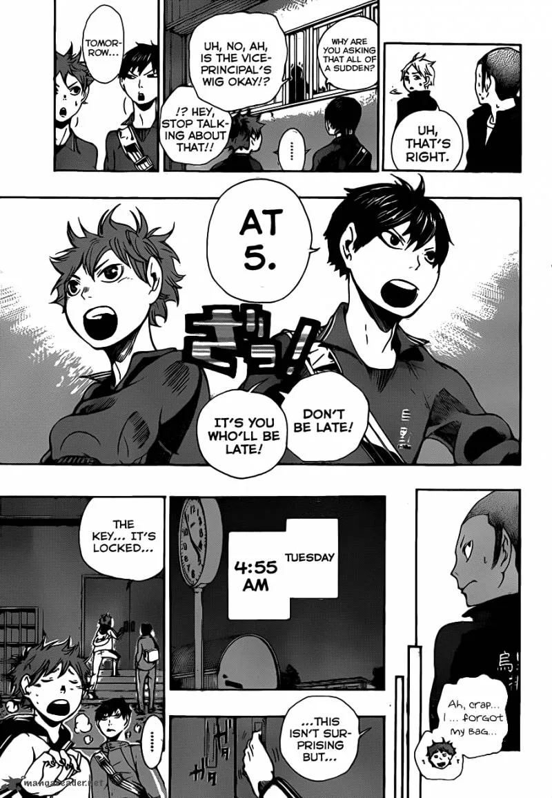 Haikyu!! Chapter 3 page 21