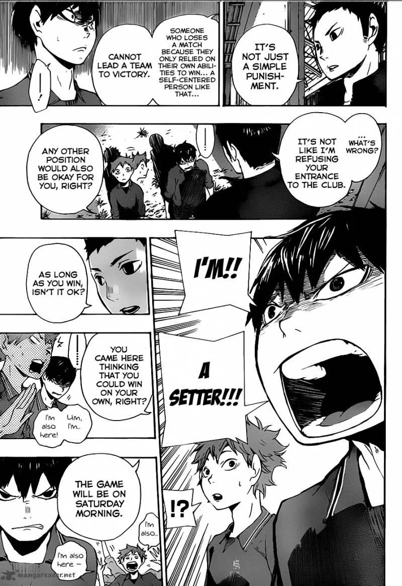 Haikyu!! Chapter 3 page 15