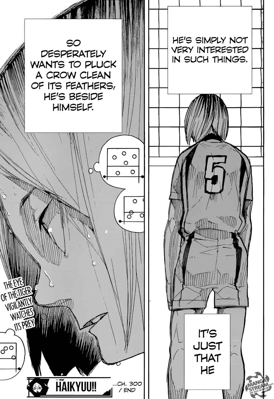 Haikyu!! Chapter 300 page 17